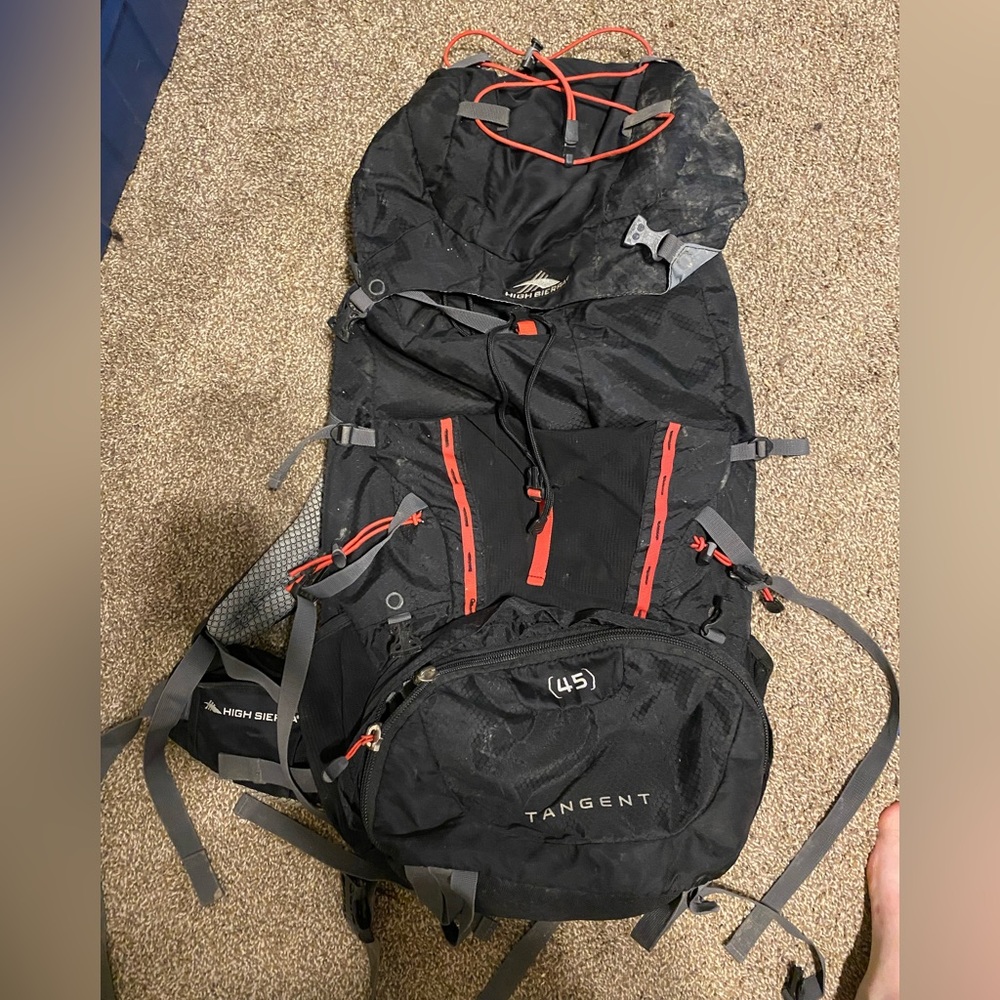 Backpacking 45L pack